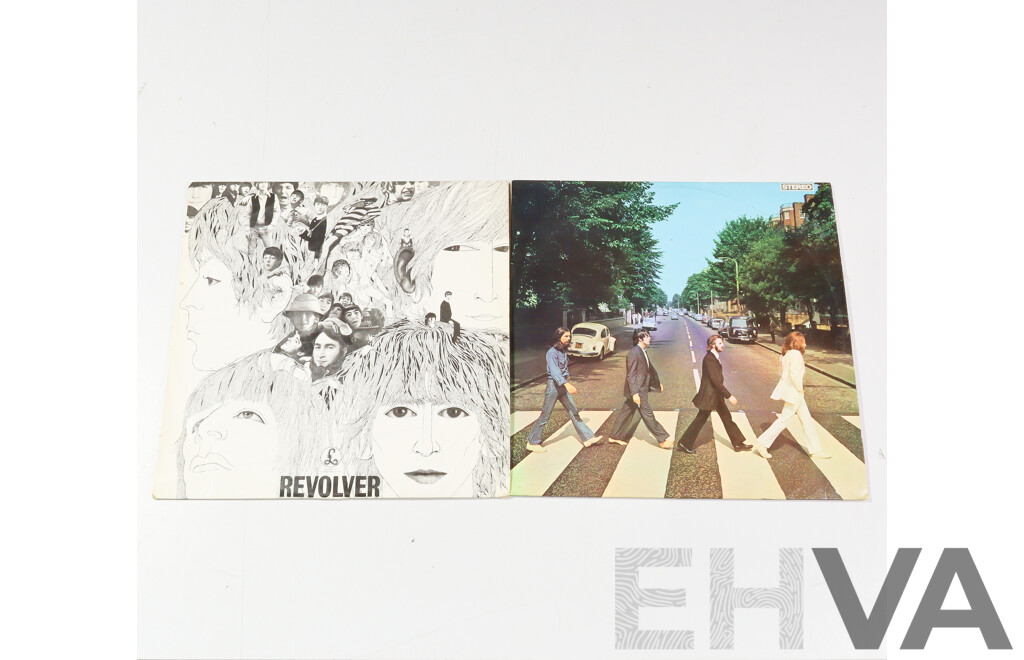 The Beatles, Revolver and Abbey Road, Australian Parlophone Stereo LPs, EMI Australia