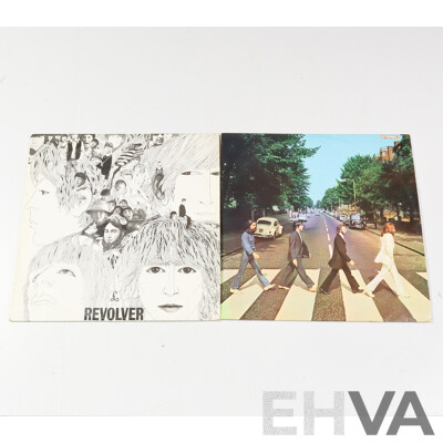 The Beatles, Revolver and Abbey Road, Australian Parlophone Stereo LPs, EMI Australia