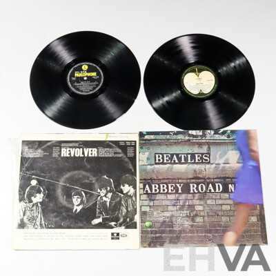 The Beatles, Revolver and Abbey Road, Australian Parlophone Stereo LPs, EMI Australia