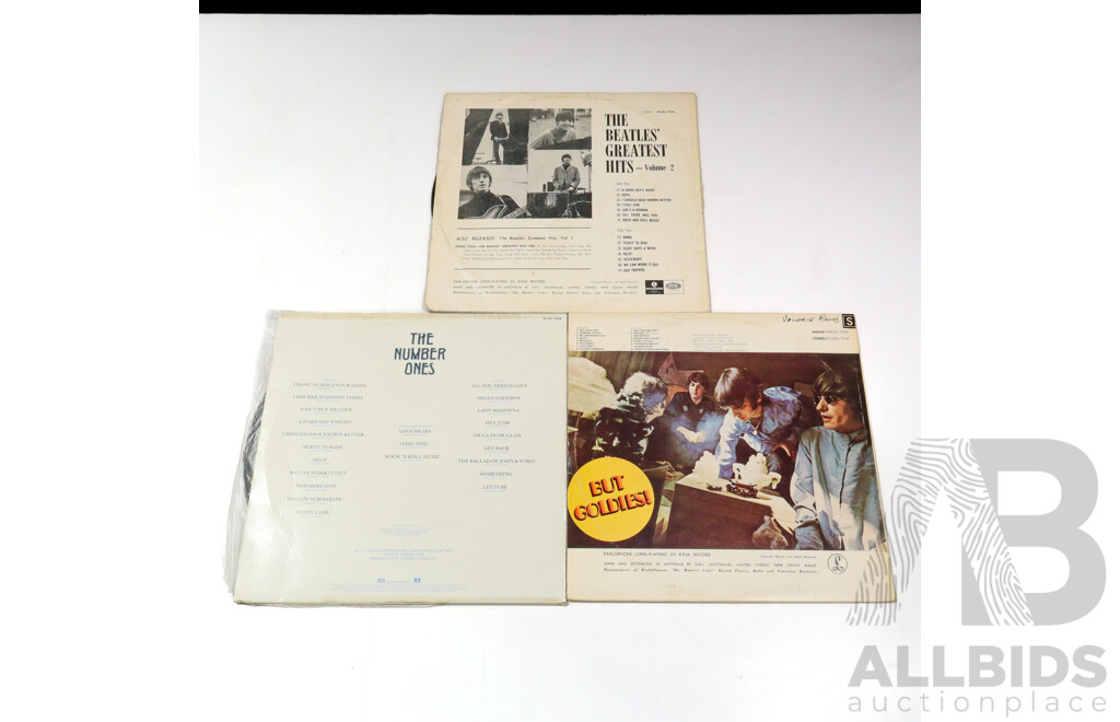 The Beatles, Australian Compilation LPs, EMI Australia