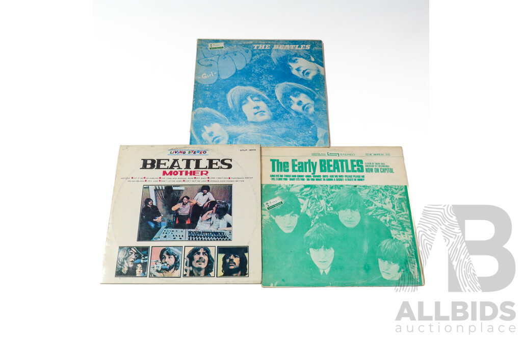 The Beatles, The Early Beatles and Beatles Mother, South Korean Tae Do Label LPs