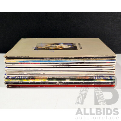Collection of 25 Popular Music LPs