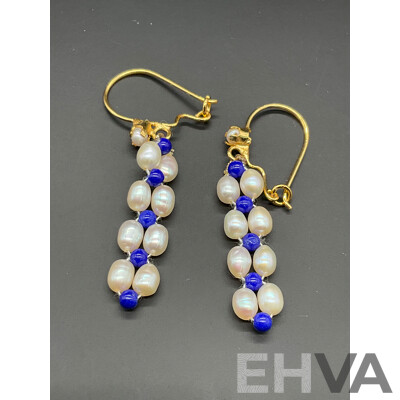 Freshwater Pearl Necklace & Earring Set