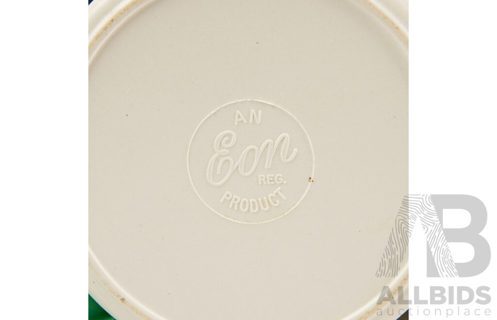 Collection of Three Vintage Bakelite Lidded Kithen Cannisters by Eon