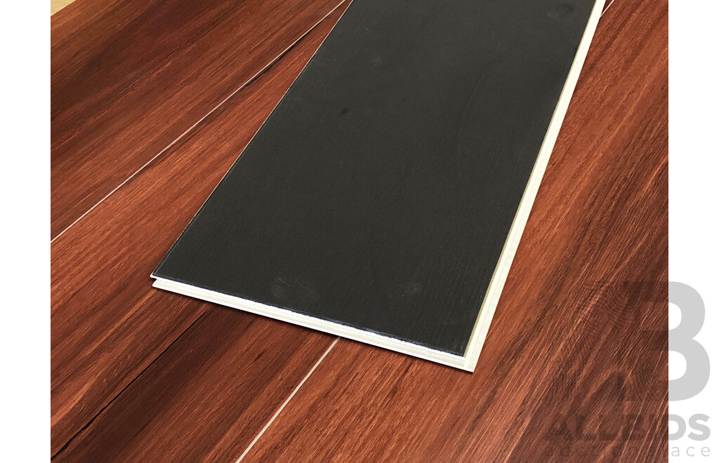 4Runner 7mm Hybrid Flooring - Antique Wood Finish - Red Jarrah - 28.728 Square Meters - Brand New