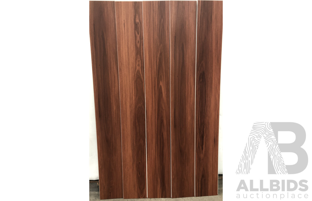 4Runner 7mm Hybrid Flooring - Antique Wood Finish - Red Jarrah - 28.728 Square Meters - Brand New