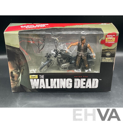 The Walking Dead Collectable Action Figures - Lot of 5