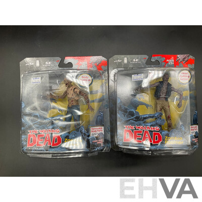 The Walking Dead Collectable Action Figures - Lot of 5