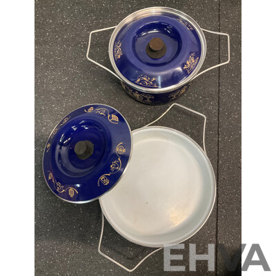 Collection of Vintage Ceramics, Including Plates, Cups, Saucers and Serving Dishes