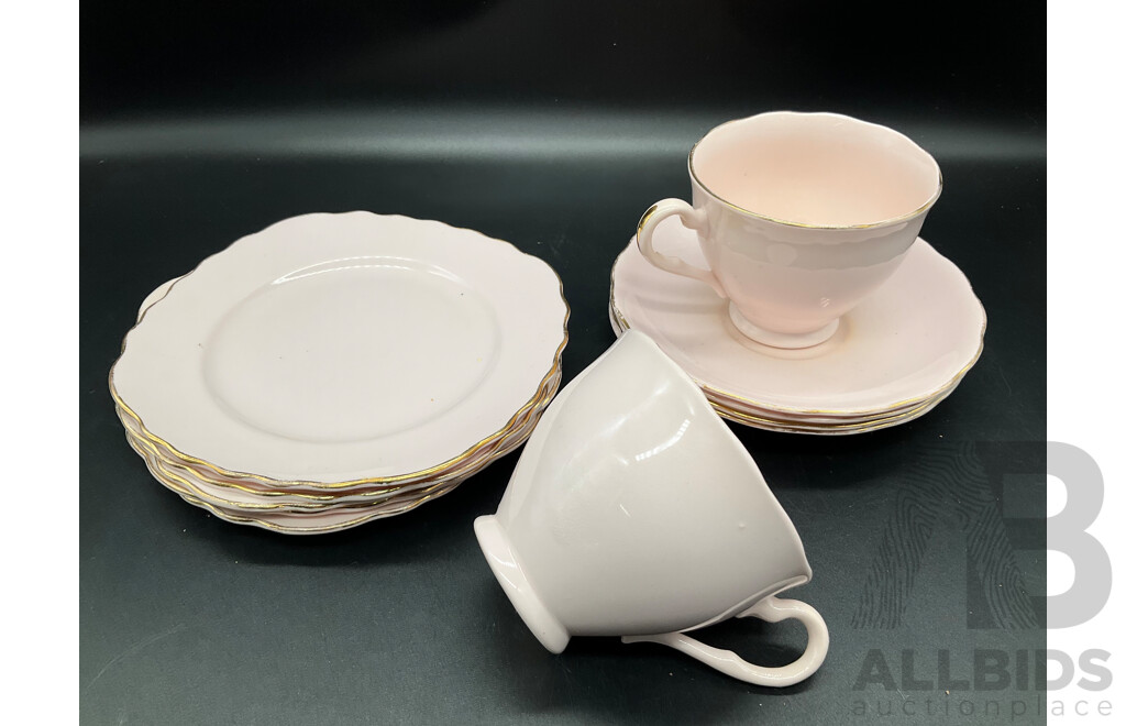 Collection of Vintage Ceramics, Including Plates, Cups, Saucers and Serving Dishes