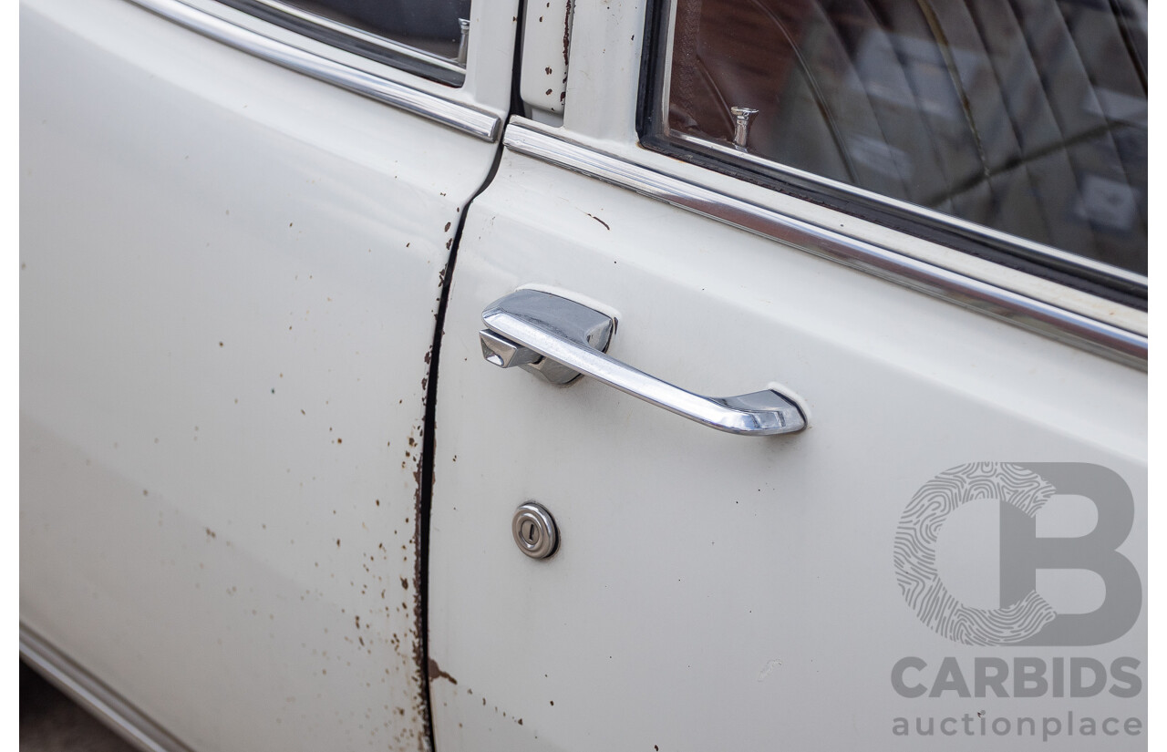 01/1968 Holden HK Premier 4d Sedan Grecian White 186S 3.0L - Matching Numbers Survivor Car