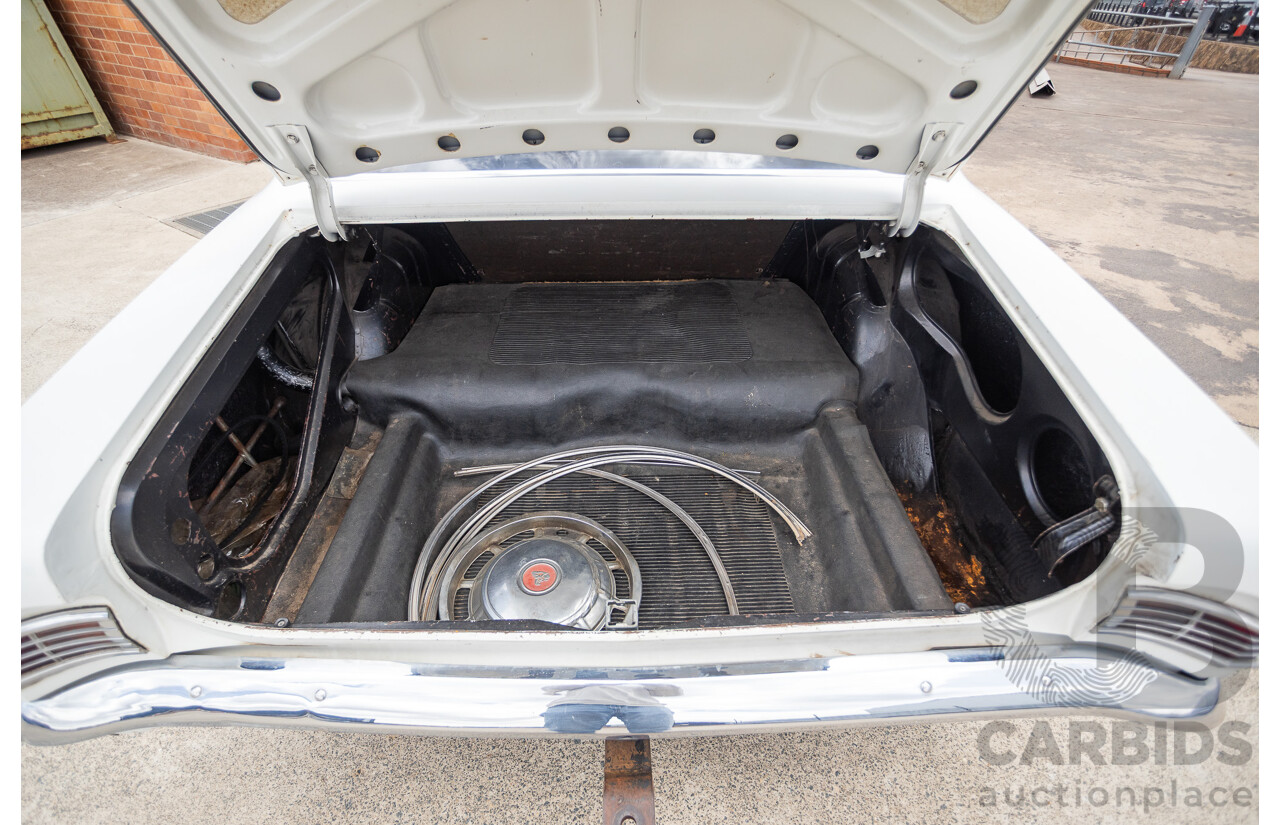 01/1968 Holden HK Premier 4d Sedan Grecian White 186S 3.0L - Matching Numbers Survivor Car