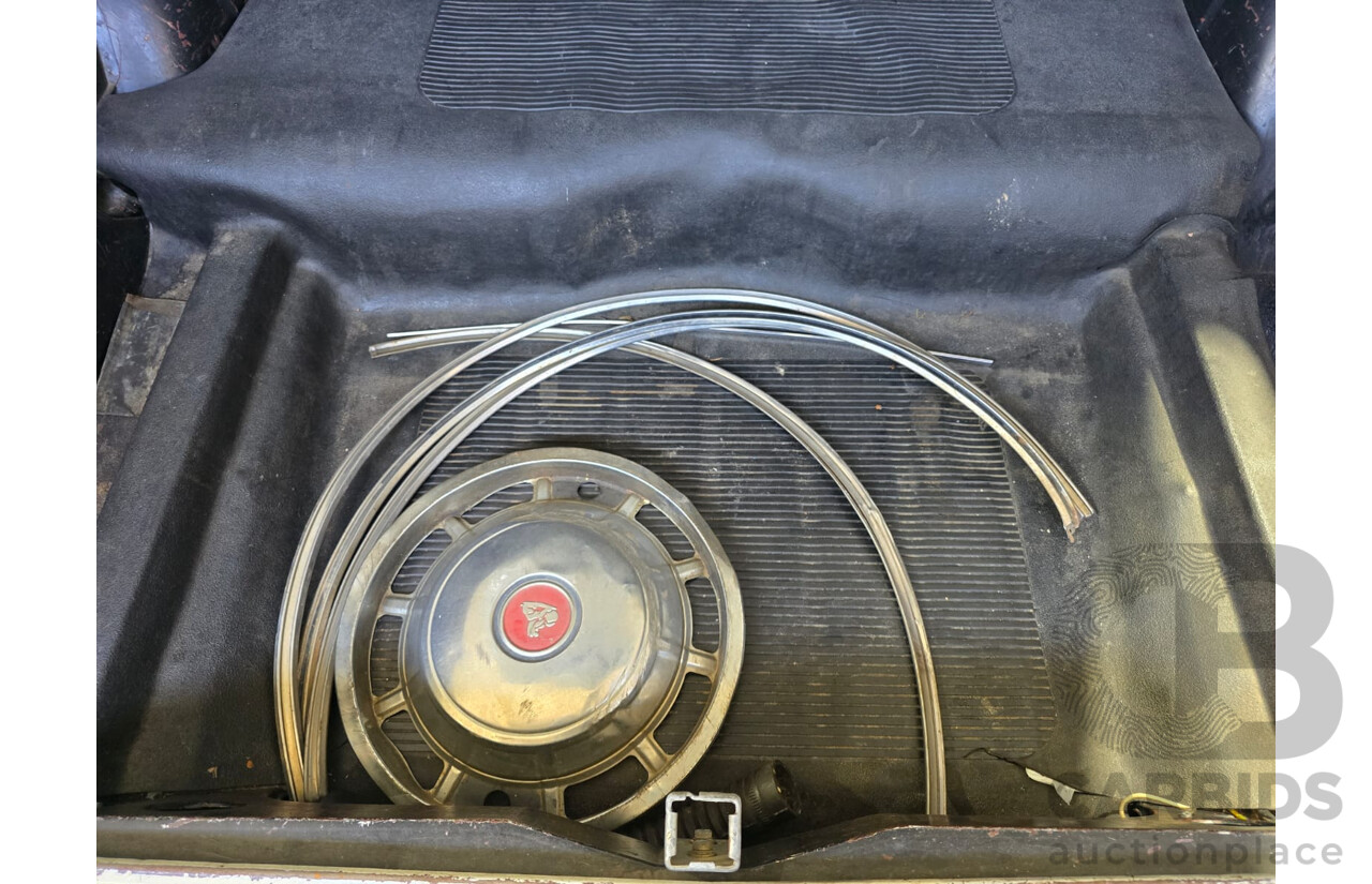 01/1968 Holden HK Premier 4d Sedan Grecian White 186S 3.0L - Matching Numbers Survivor Car