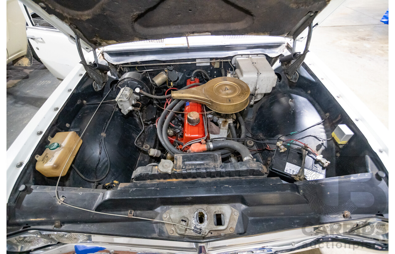 01/1968 Holden HK Premier 4d Sedan Grecian White 186S 3.0L - Matching Numbers Survivor Car