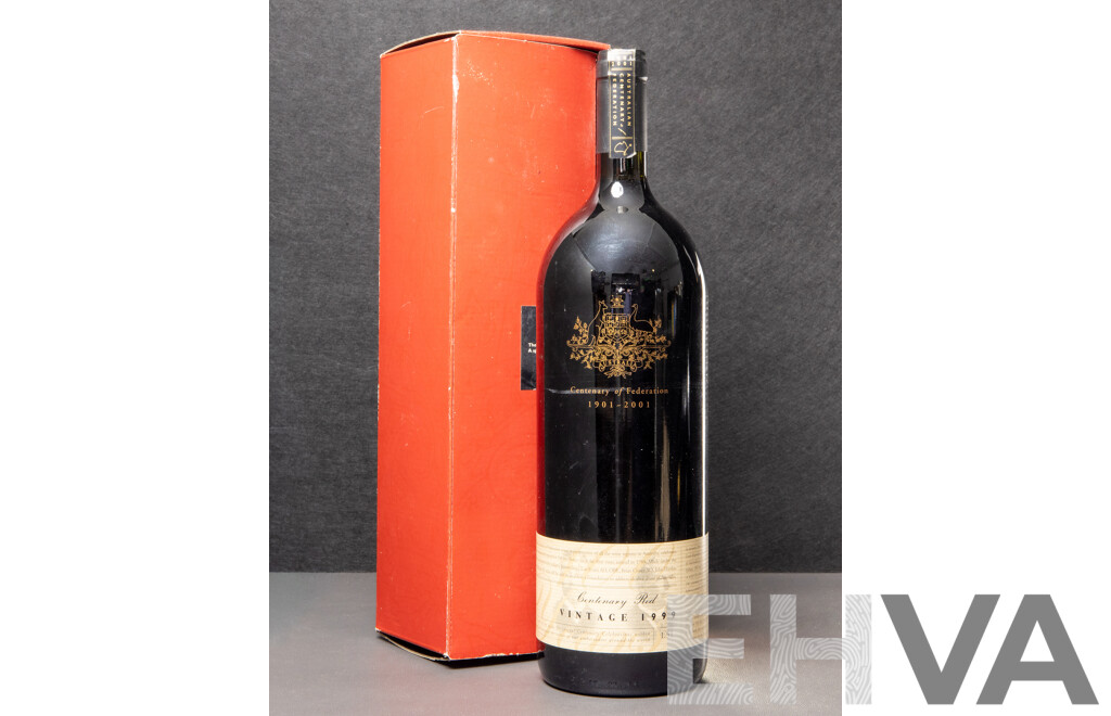 Centenary of Federation Centenary Red Vintage 1999 Magnum in Presentation Box