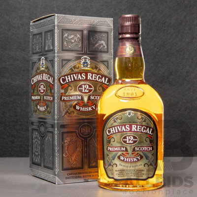 Chivas Regal 12 Year Old Premium Scotch Whisky in Box