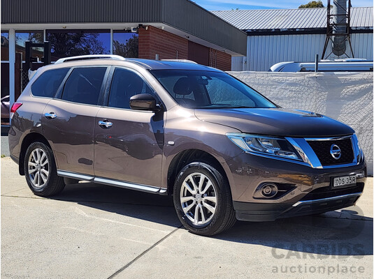 11/2015 Nissan Pathfinder ST (4x2) R52 MY15 4d Wagon Brown 3.5L
