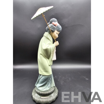 Lladro Japonesita Sombrilla Geisha Figurine – Model 4988