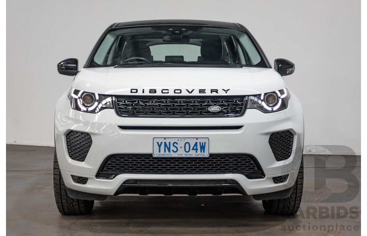 01/2019 Land Rover Discovery Sport Si4 (213kW) SE (AWD) L550 MY19 4D Wagon Fuji White Turbo 2.0L