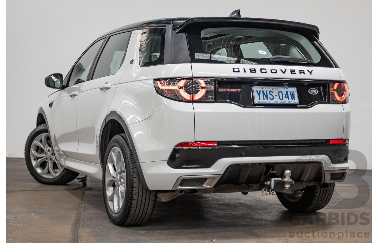 01/2019 Land Rover Discovery Sport Si4 (213kW) SE (AWD) L550 MY19 4D Wagon Fuji White Turbo 2.0L