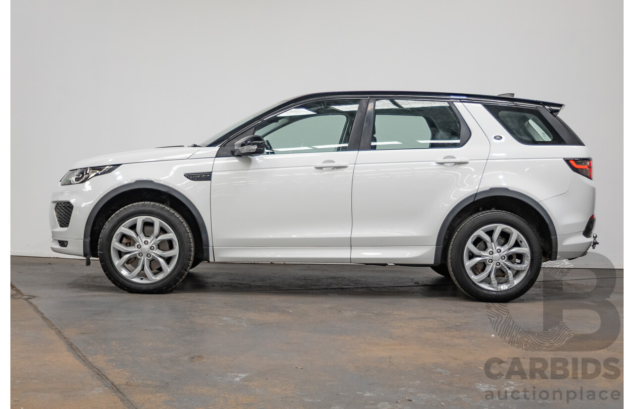 01/2019 Land Rover Discovery Sport Si4 (213kW) SE (AWD) L550 MY19 4D Wagon Fuji White Turbo 2.0L