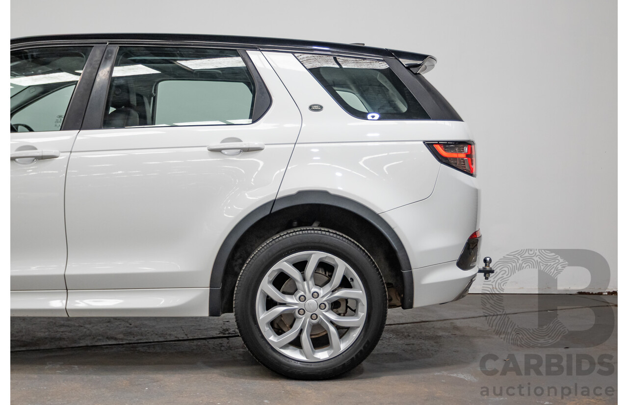 01/2019 Land Rover Discovery Sport Si4 (213kW) SE (AWD) L550 MY19 4D Wagon Fuji White Turbo 2.0L