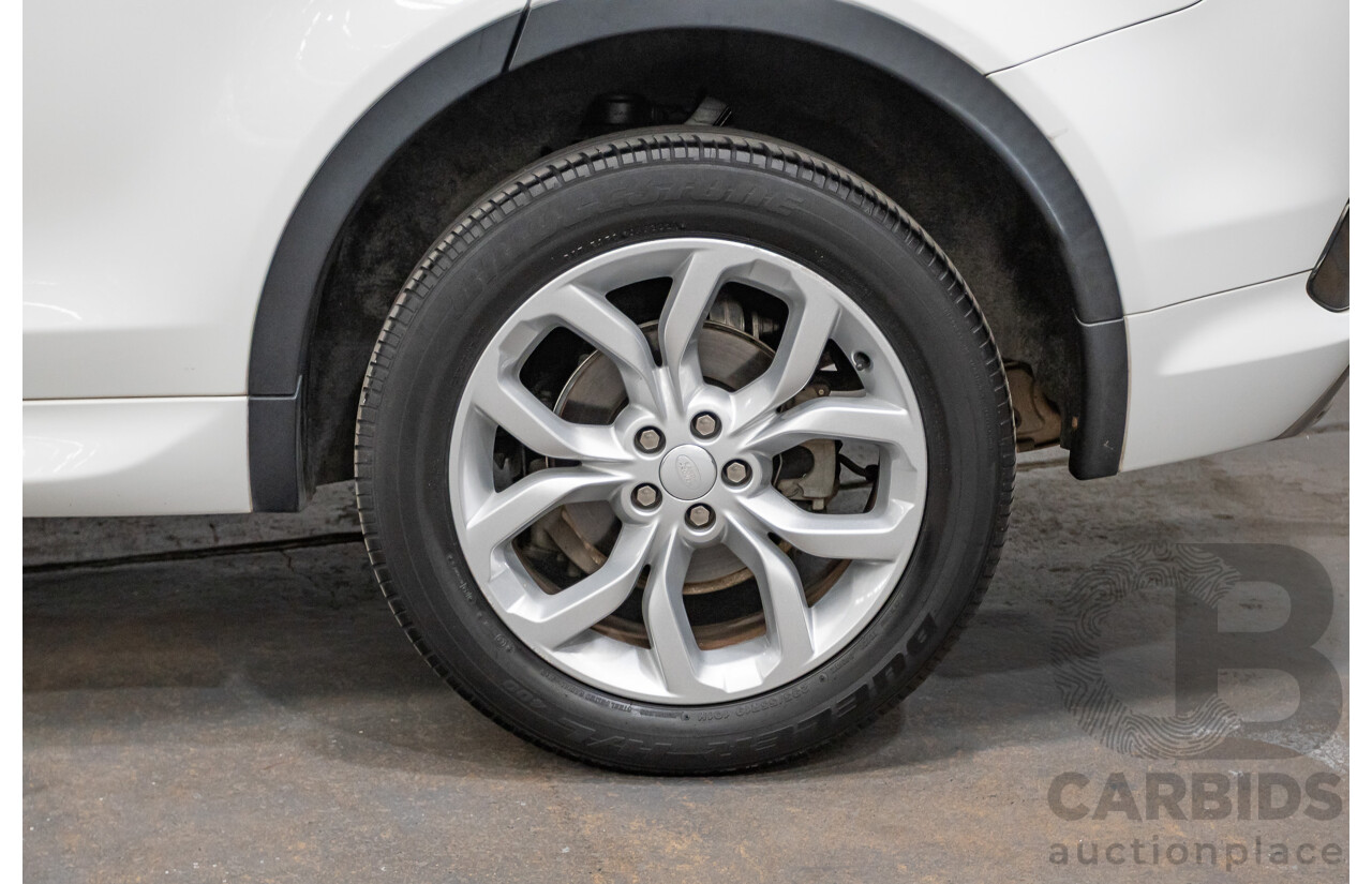 01/2019 Land Rover Discovery Sport Si4 (213kW) SE (AWD) L550 MY19 4D Wagon Fuji White Turbo 2.0L