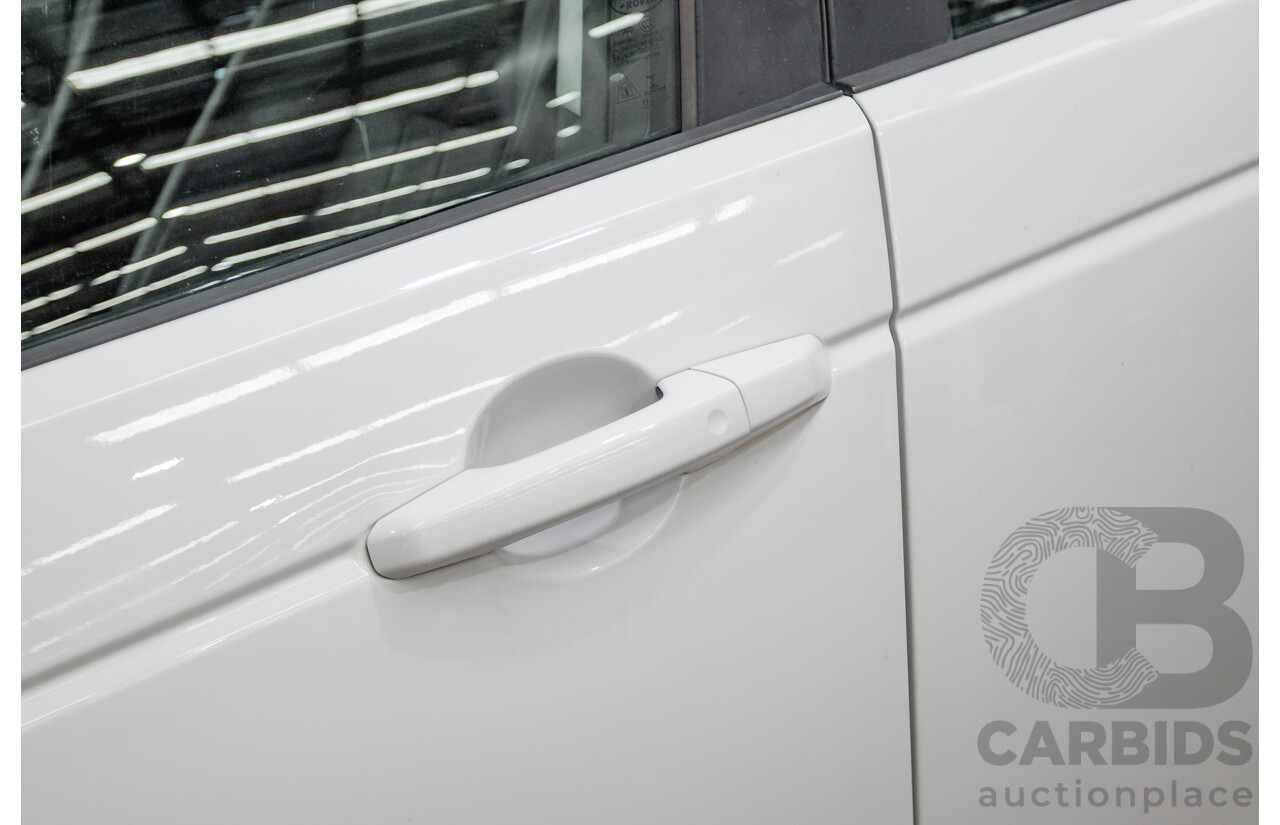 01/2019 Land Rover Discovery Sport Si4 (213kW) SE (AWD) L550 MY19 4D Wagon Fuji White Turbo 2.0L