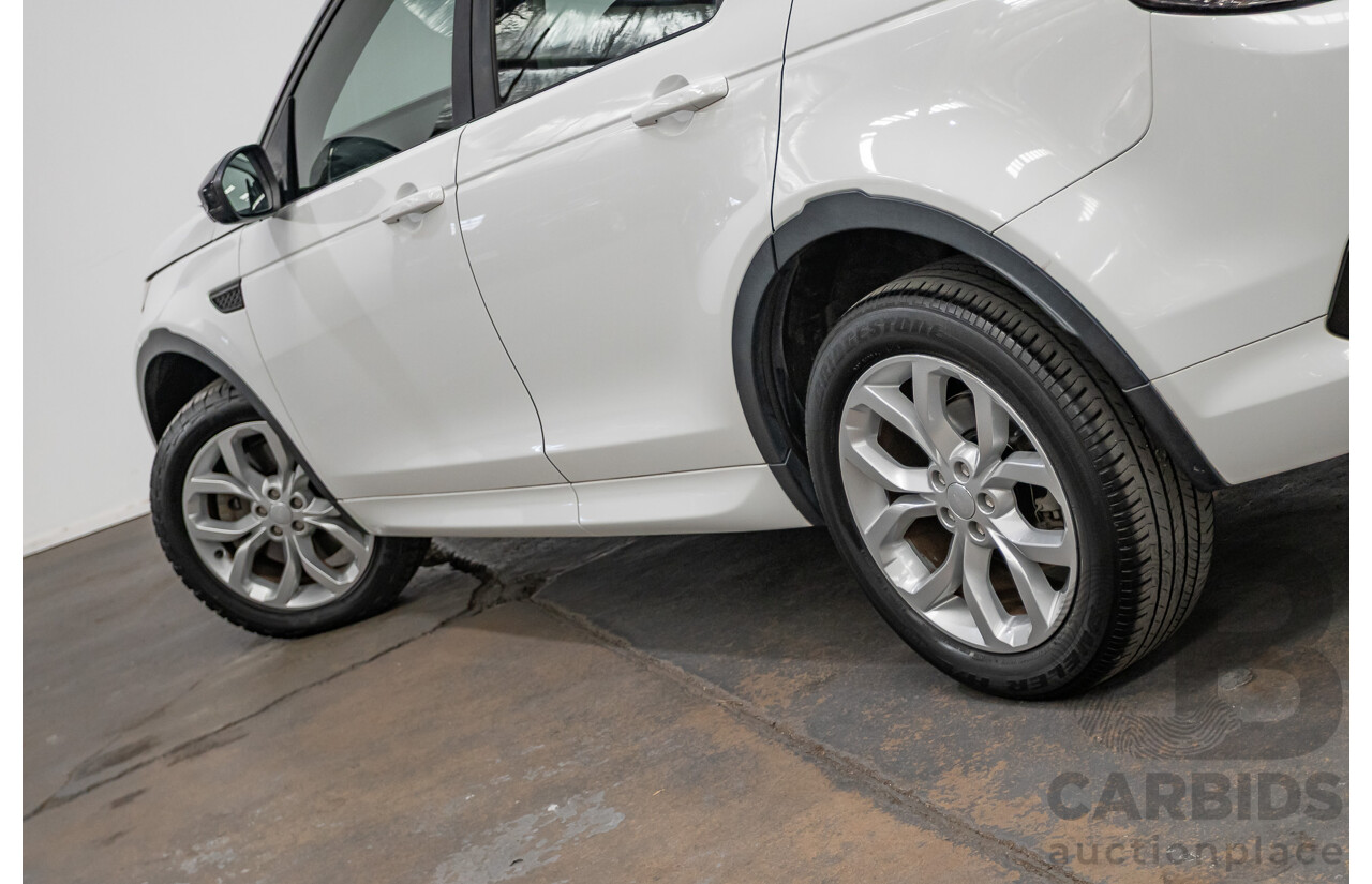 01/2019 Land Rover Discovery Sport Si4 (213kW) SE (AWD) L550 MY19 4D Wagon Fuji White Turbo 2.0L