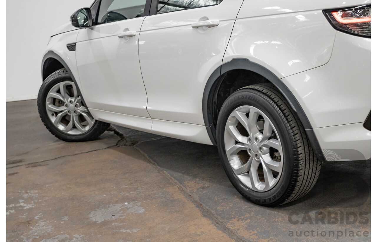 01/2019 Land Rover Discovery Sport Si4 (213kW) SE (AWD) L550 MY19 4D Wagon Fuji White Turbo 2.0L