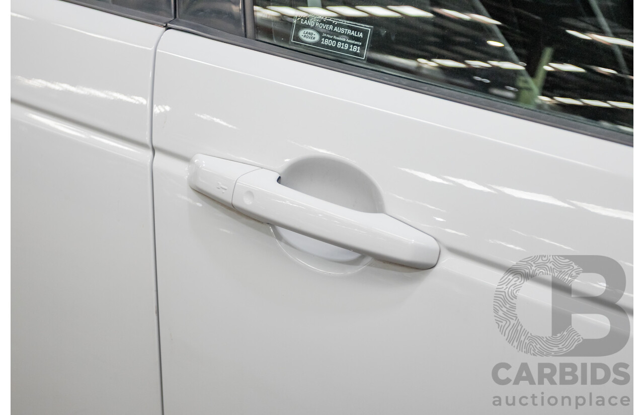 01/2019 Land Rover Discovery Sport Si4 (213kW) SE (AWD) L550 MY19 4D Wagon Fuji White Turbo 2.0L