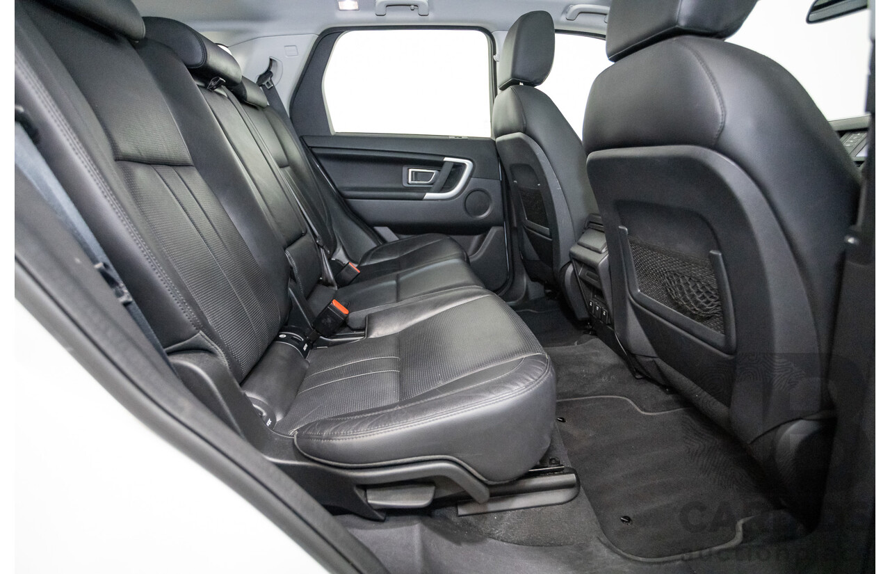 01/2019 Land Rover Discovery Sport Si4 (213kW) SE (AWD) L550 MY19 4D Wagon Fuji White Turbo 2.0L