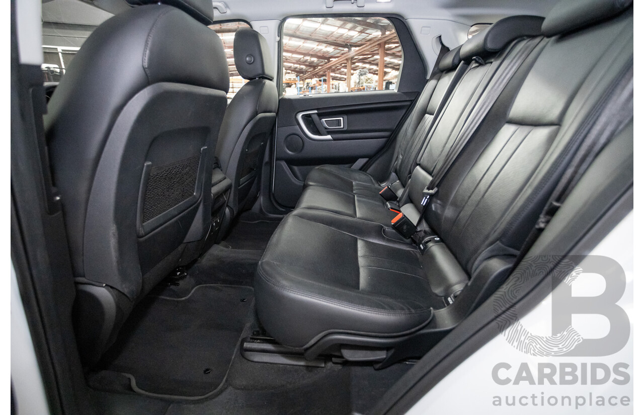 01/2019 Land Rover Discovery Sport Si4 (213kW) SE (AWD) L550 MY19 4D Wagon Fuji White Turbo 2.0L