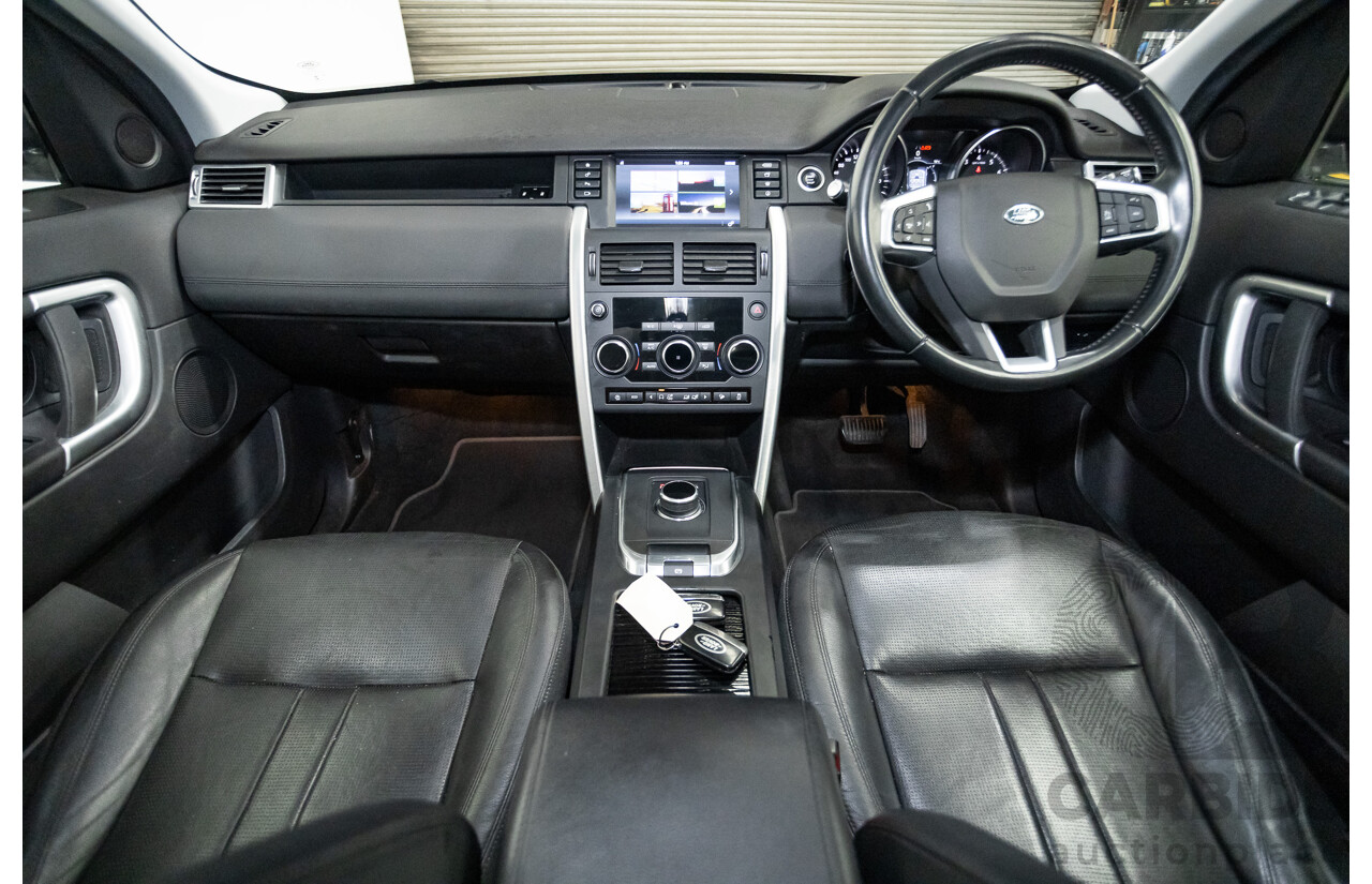 01/2019 Land Rover Discovery Sport Si4 (213kW) SE (AWD) L550 MY19 4D Wagon Fuji White Turbo 2.0L