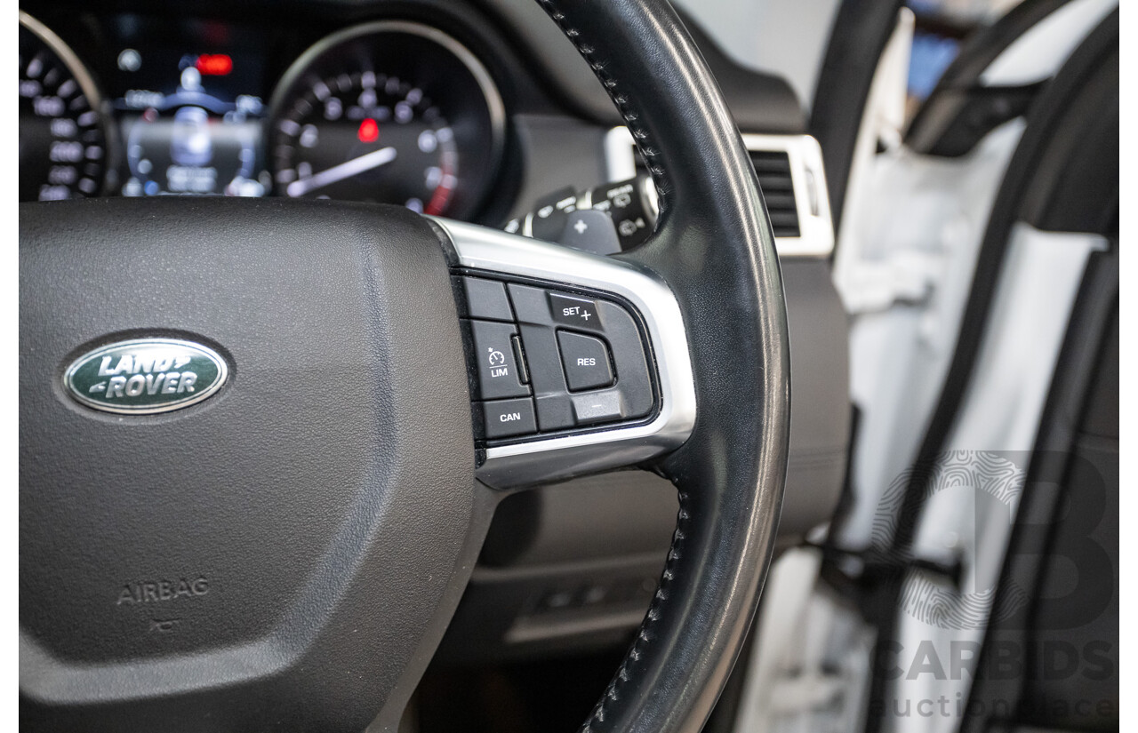 01/2019 Land Rover Discovery Sport Si4 (213kW) SE (AWD) L550 MY19 4D Wagon Fuji White Turbo 2.0L