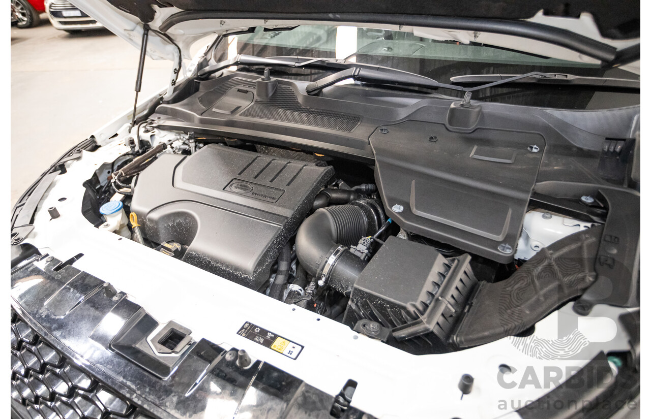 01/2019 Land Rover Discovery Sport Si4 (213kW) SE (AWD) L550 MY19 4D Wagon Fuji White Turbo 2.0L