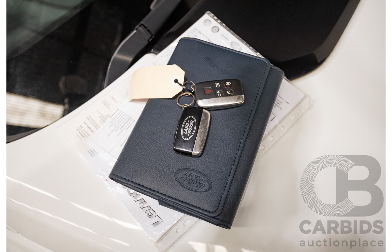 01/2019 Land Rover Discovery Sport Si4 (213kW) SE (AWD) L550 MY19 4D Wagon Fuji White Turbo 2.0L