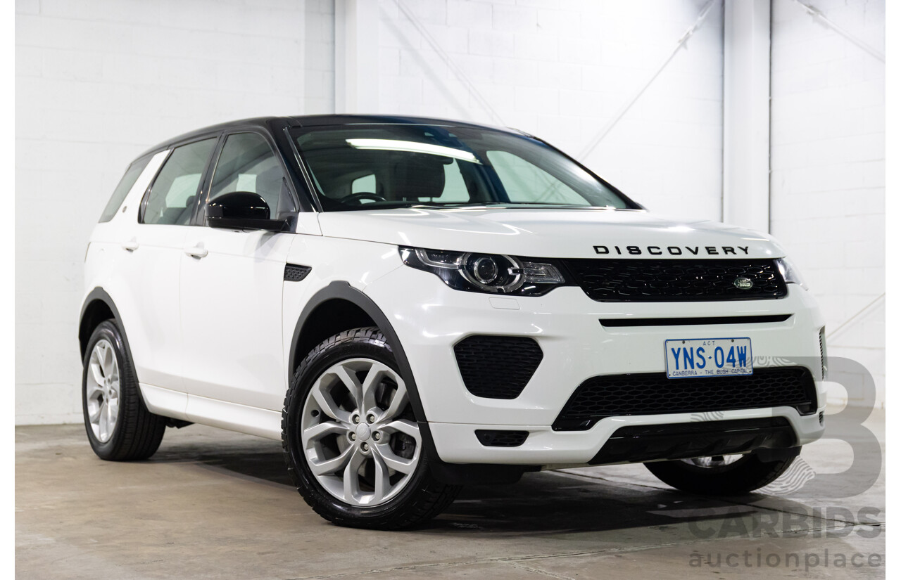 01/2019 Land Rover Discovery Sport Si4 SE (213kW AWD) L550 MY19 4d Wagon Fuji White/Black Roof Turbo 2.0L