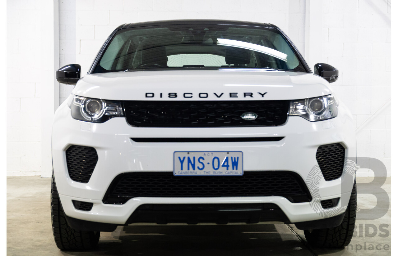 01/2019 Land Rover Discovery Sport Si4 SE (213kW AWD) L550 MY19 4d Wagon Fuji White/Black Roof Turbo 2.0L