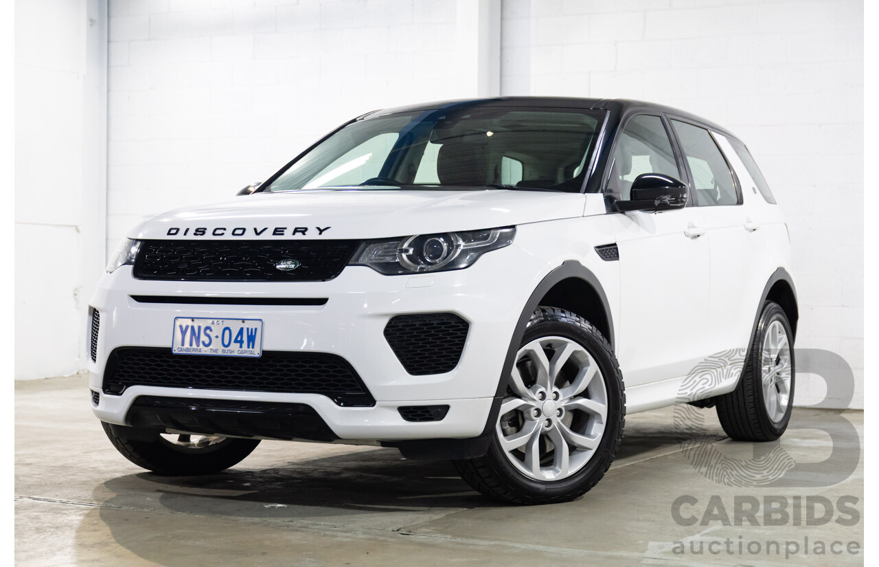 01/2019 Land Rover Discovery Sport Si4 SE (213kW AWD) L550 MY19 4d Wagon Fuji White/Black Roof Turbo 2.0L