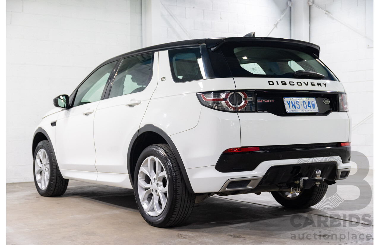 01/2019 Land Rover Discovery Sport Si4 SE (213kW AWD) L550 MY19 4d Wagon Fuji White/Black Roof Turbo 2.0L