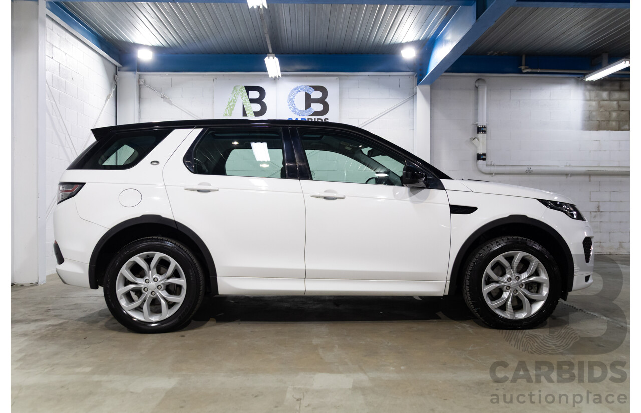 01/2019 Land Rover Discovery Sport Si4 SE (213kW AWD) L550 MY19 4d Wagon Fuji White/Black Roof Turbo 2.0L