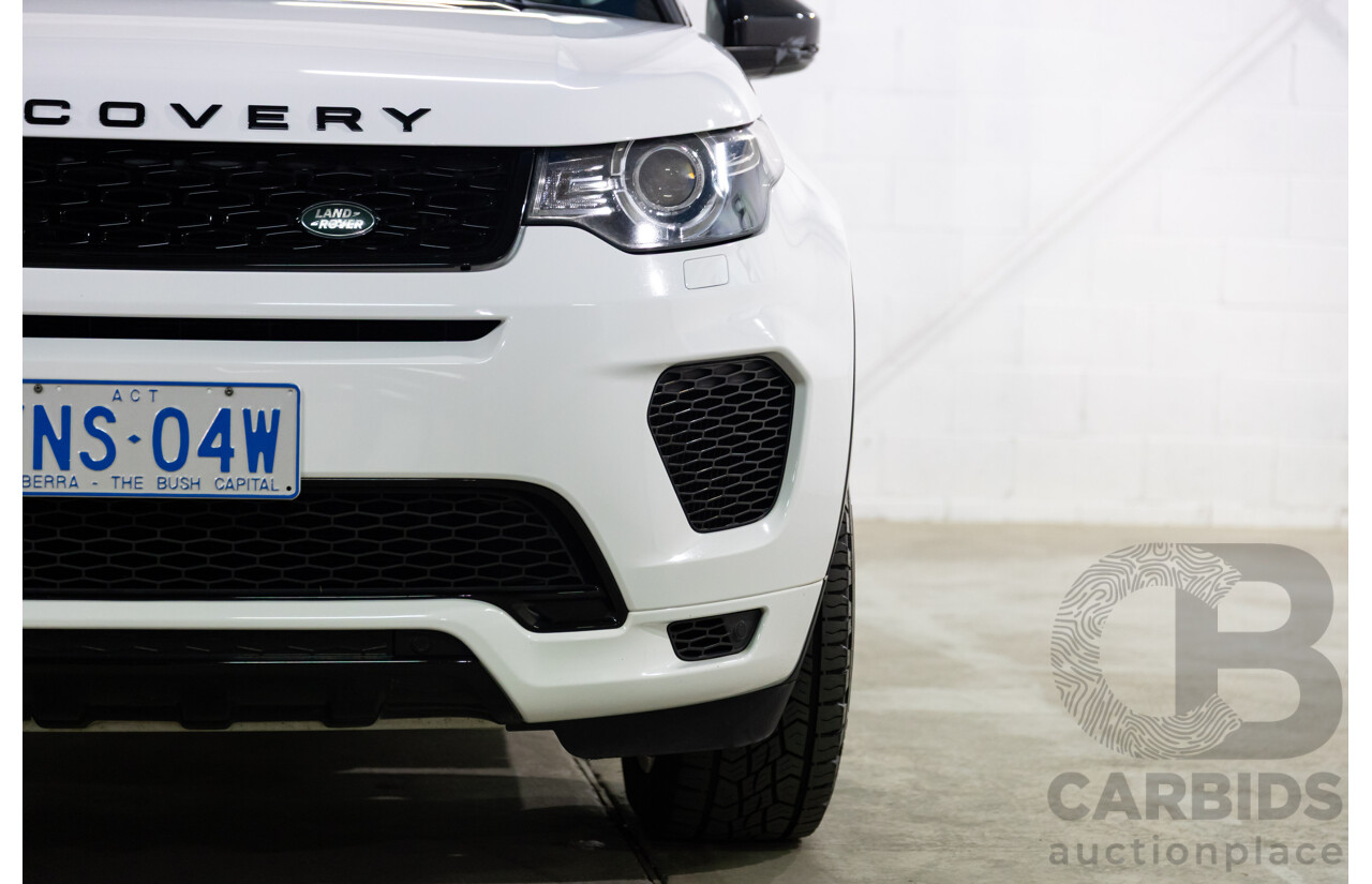 01/2019 Land Rover Discovery Sport Si4 SE (213kW AWD) L550 MY19 4d Wagon Fuji White/Black Roof Turbo 2.0L