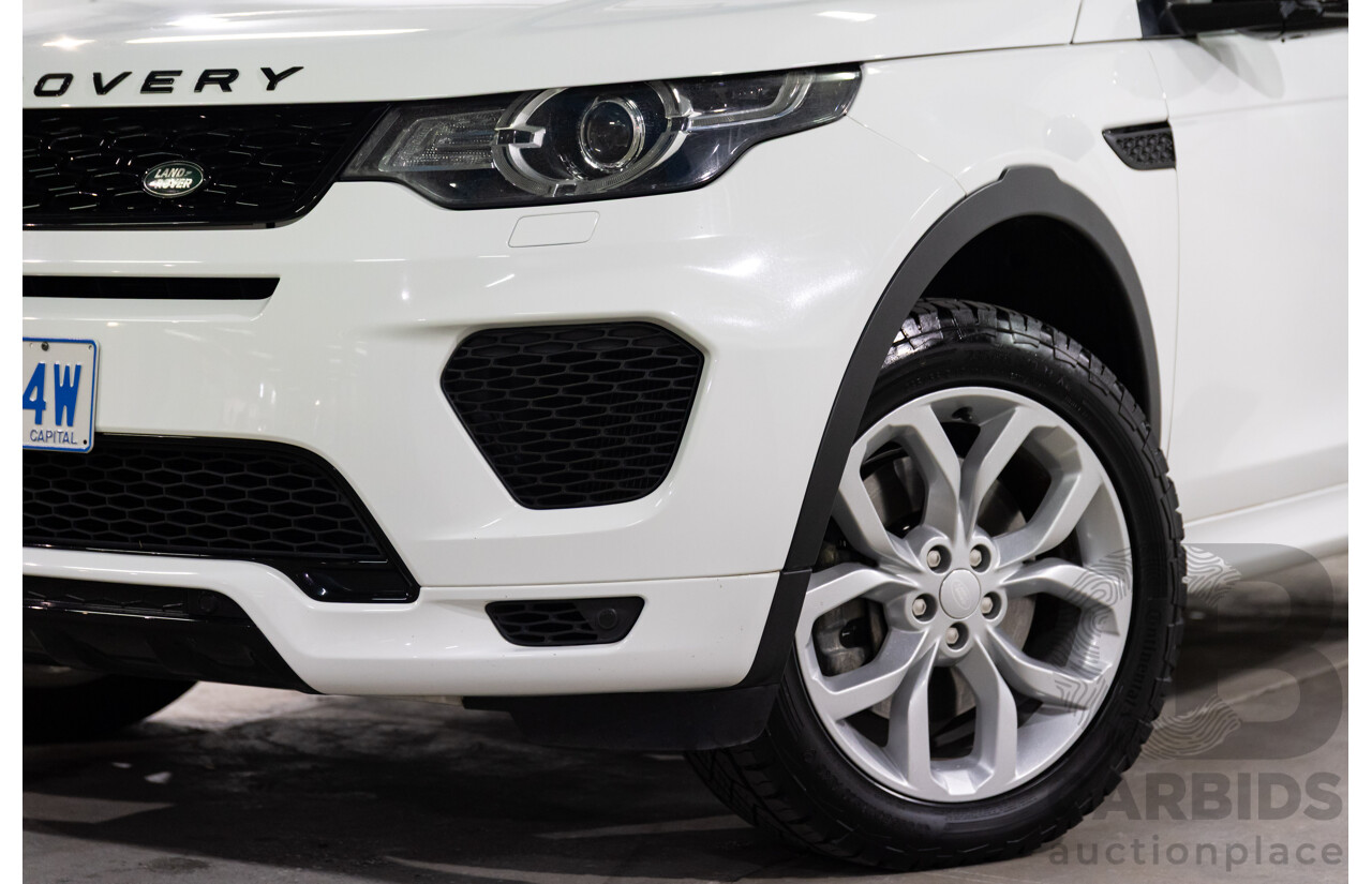 01/2019 Land Rover Discovery Sport Si4 SE (213kW AWD) L550 MY19 4d Wagon Fuji White/Black Roof Turbo 2.0L