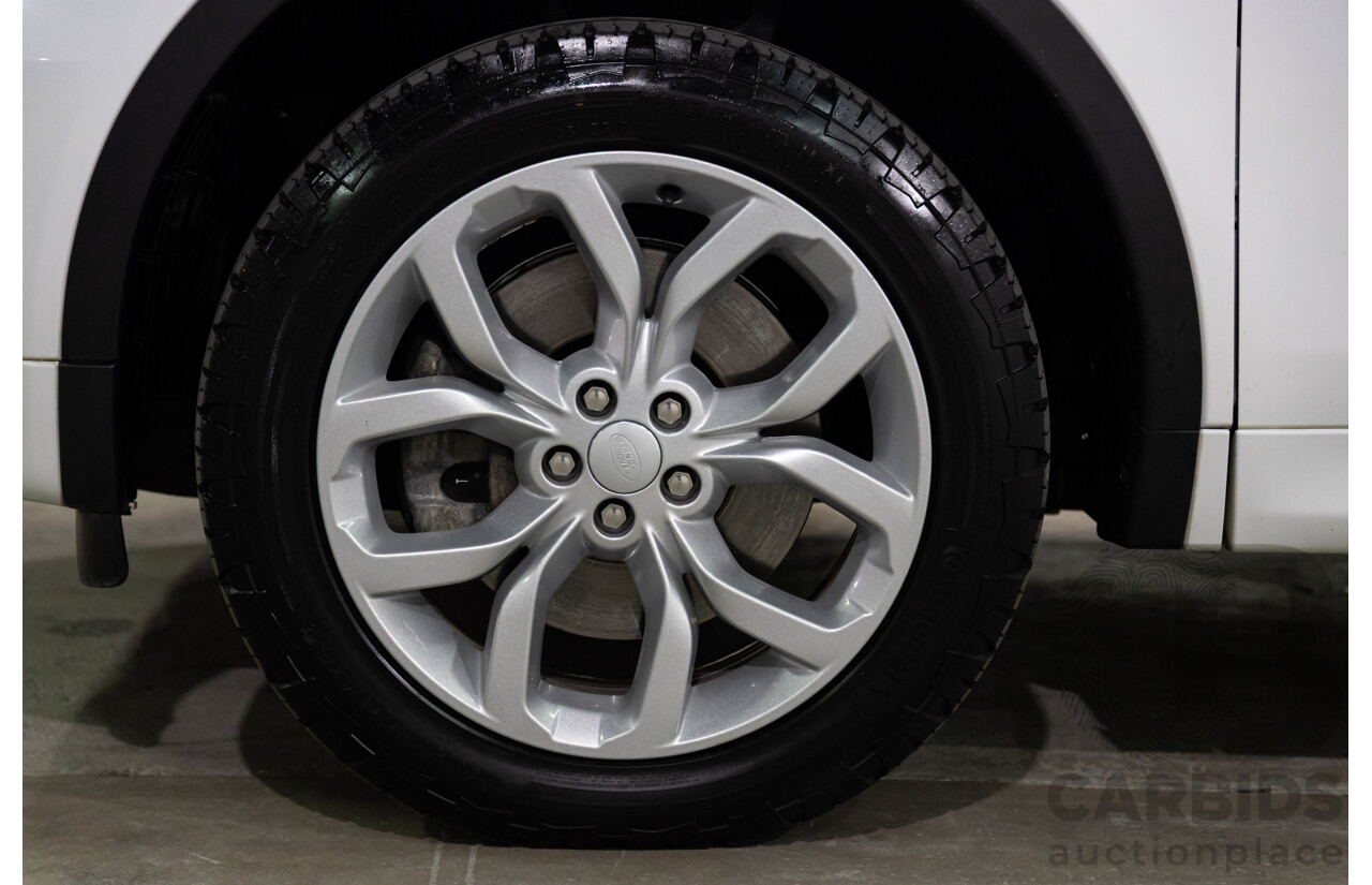 01/2019 Land Rover Discovery Sport Si4 SE (213kW AWD) L550 MY19 4d Wagon Fuji White/Black Roof Turbo 2.0L