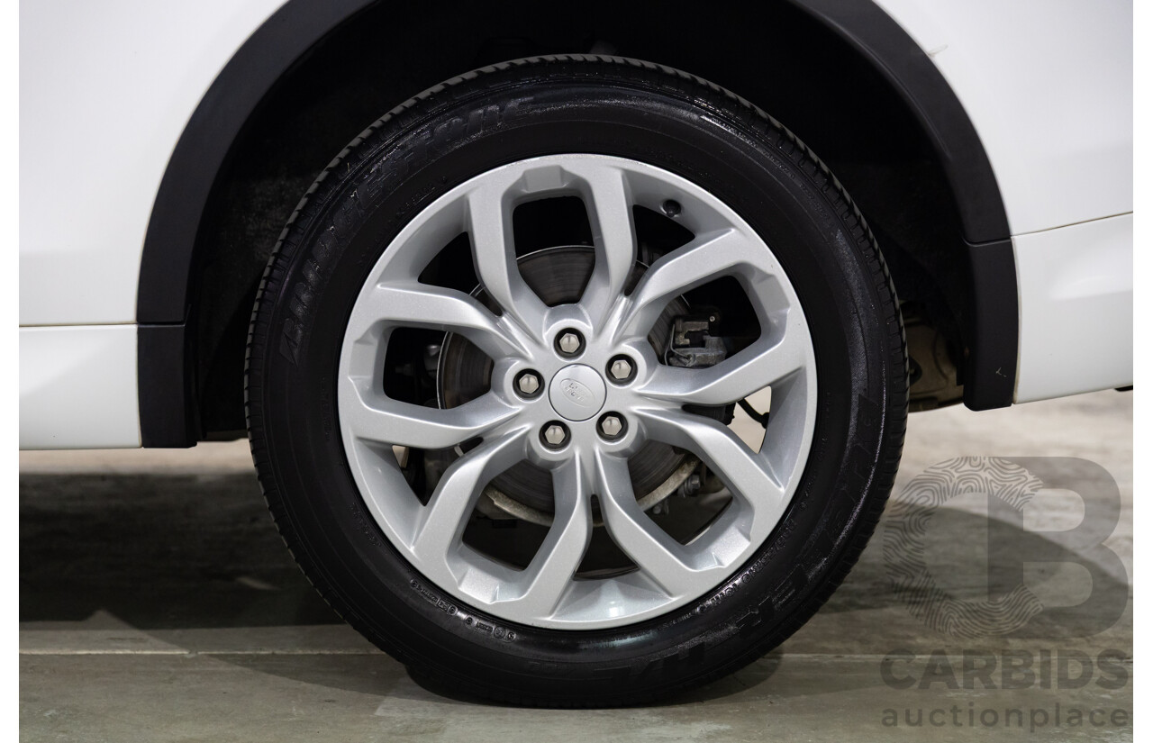 01/2019 Land Rover Discovery Sport Si4 SE (213kW AWD) L550 MY19 4d Wagon Fuji White/Black Roof Turbo 2.0L