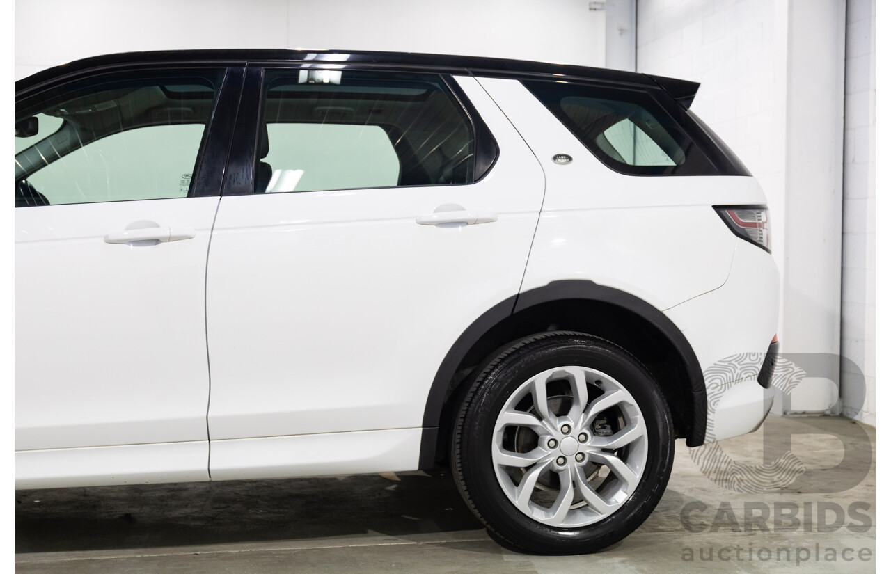 01/2019 Land Rover Discovery Sport Si4 SE (213kW AWD) L550 MY19 4d Wagon Fuji White/Black Roof Turbo 2.0L
