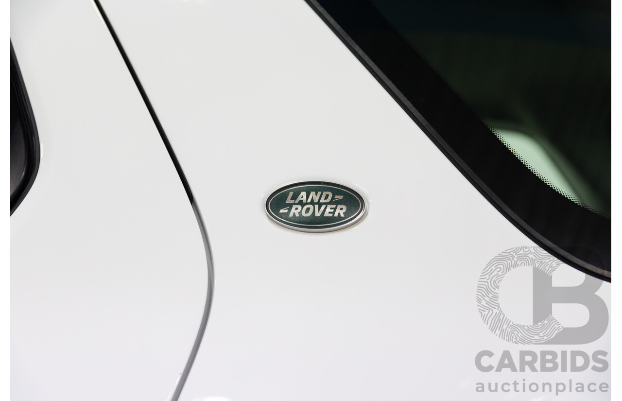01/2019 Land Rover Discovery Sport Si4 SE (213kW AWD) L550 MY19 4d Wagon Fuji White/Black Roof Turbo 2.0L