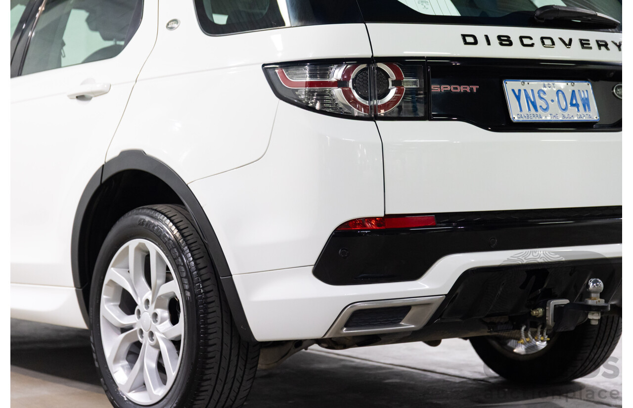 01/2019 Land Rover Discovery Sport Si4 SE (213kW AWD) L550 MY19 4d Wagon Fuji White/Black Roof Turbo 2.0L