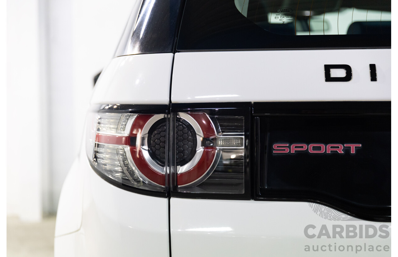 01/2019 Land Rover Discovery Sport Si4 SE (213kW AWD) L550 MY19 4d Wagon Fuji White/Black Roof Turbo 2.0L